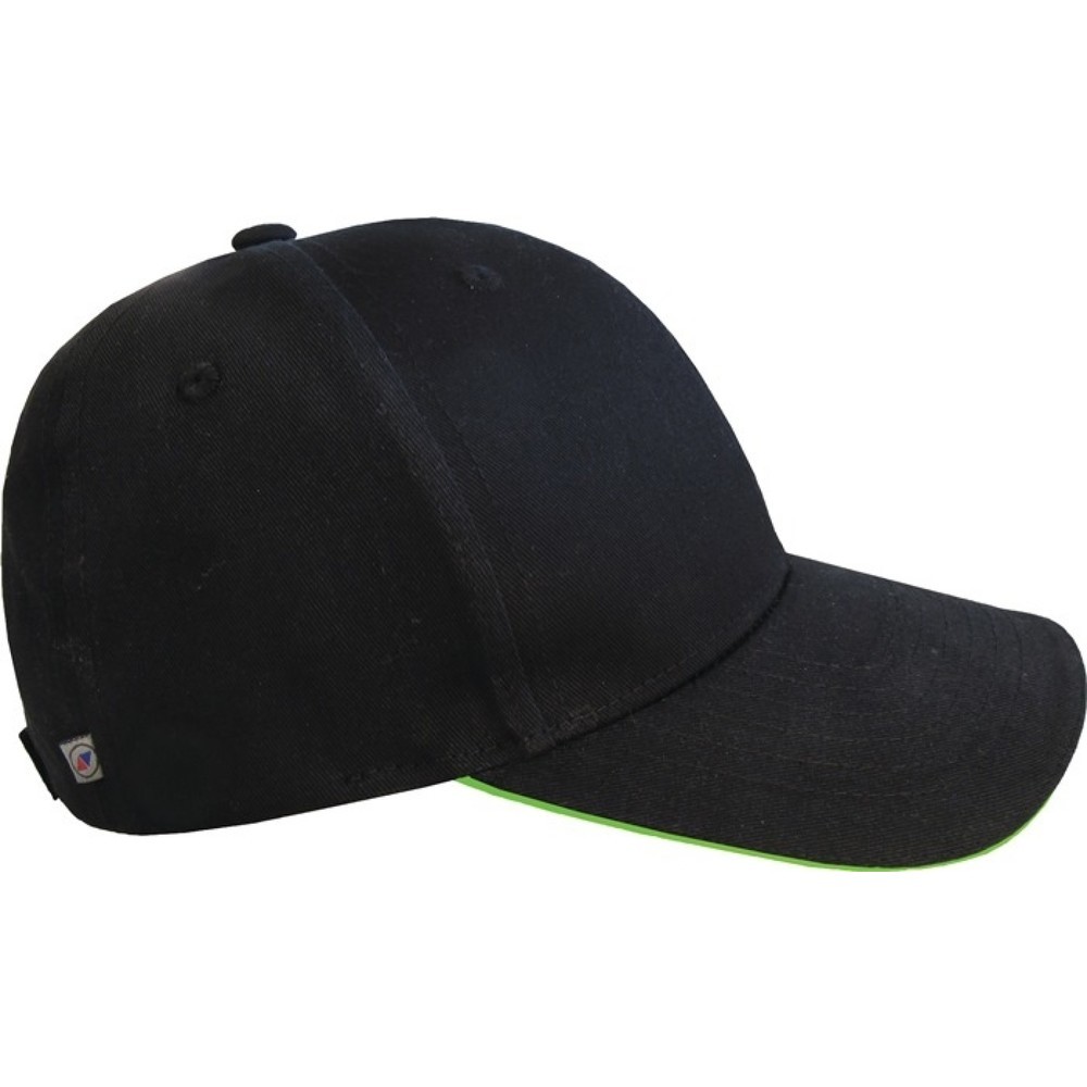 TERRAX Cap Terrax Workwear univ.schwarz/limette