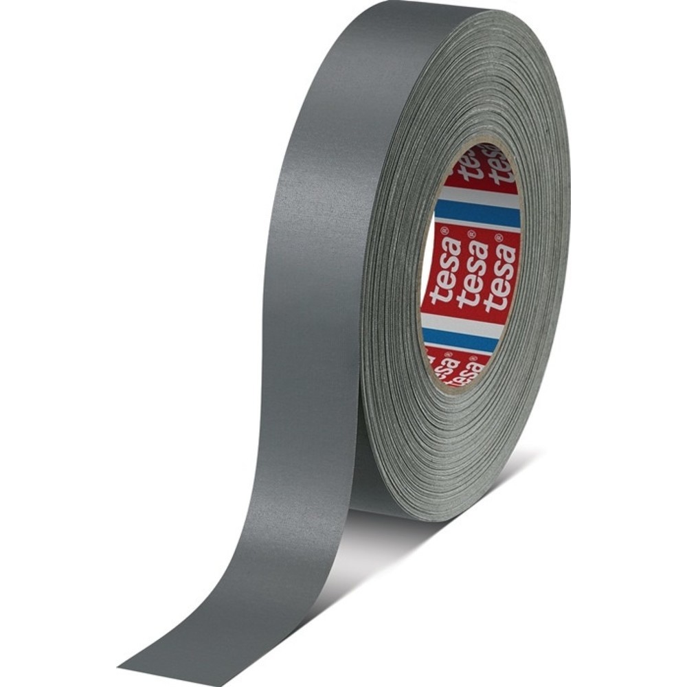 tesa® Gewebeband tesa® band® Premium 4651, Länge 50 m Breite 30 mm, grau, Rolle