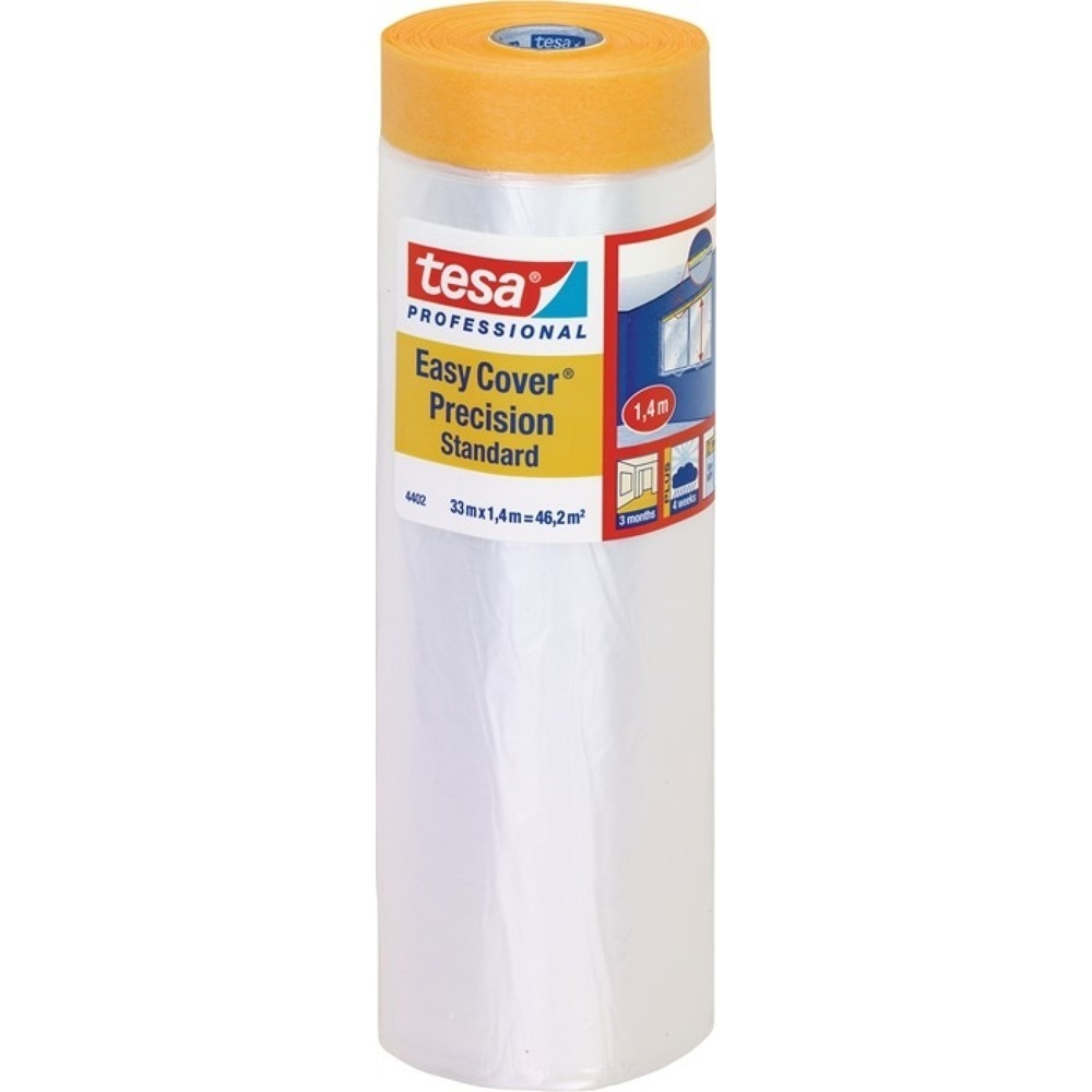 tesa® Ruban adhésif Easy Cover® 4402 Précision, longueur 33 m largeur 1400 mm, rouleau