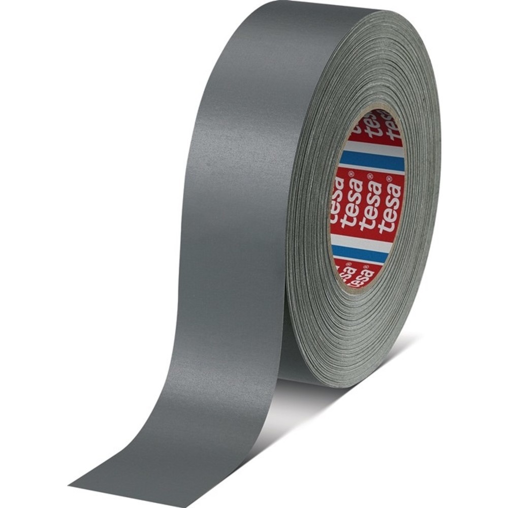 tesa® Ruban toilé tesa® band® Premium 4651, longueur 50 m largeur 50 mm, gris, rouleau