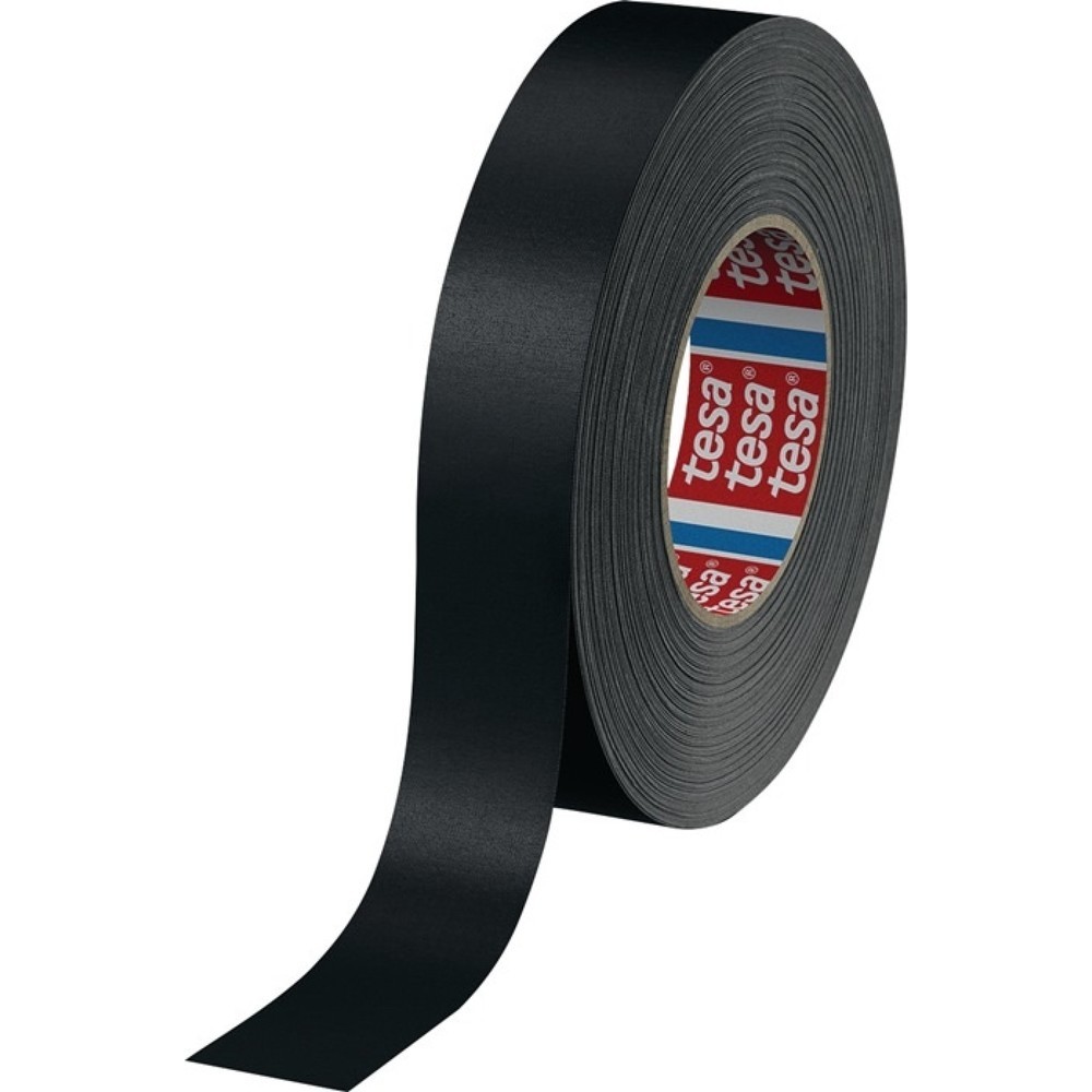 tesa® Ruban toilé tesa® band® Premium 4651, longueur 50 m largeur 30 mm, noir, rouleau