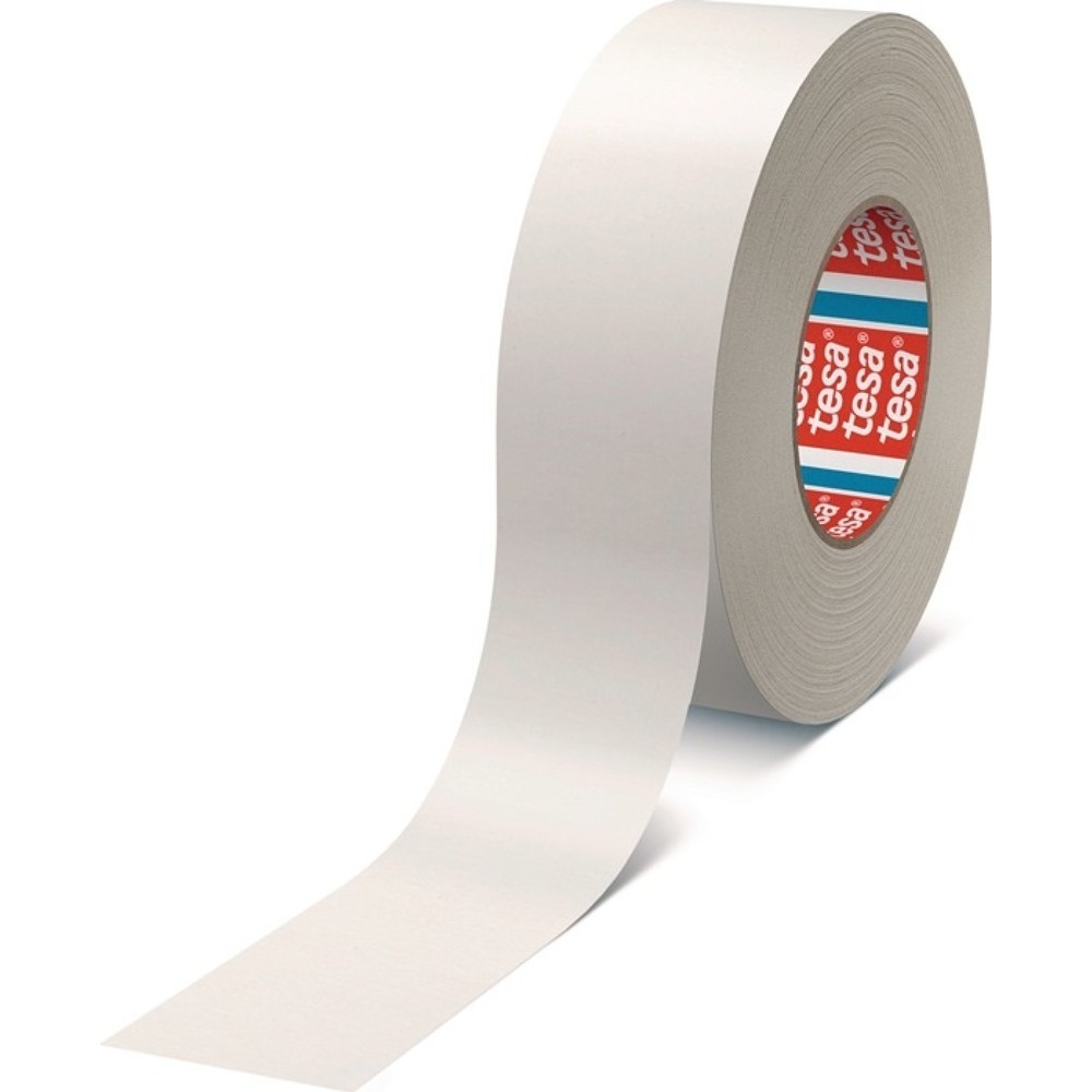 tesa® Ruban toilé tesa® band® Premium 4651, longueur 50 m largeur 50 mm, blanc, rouleau