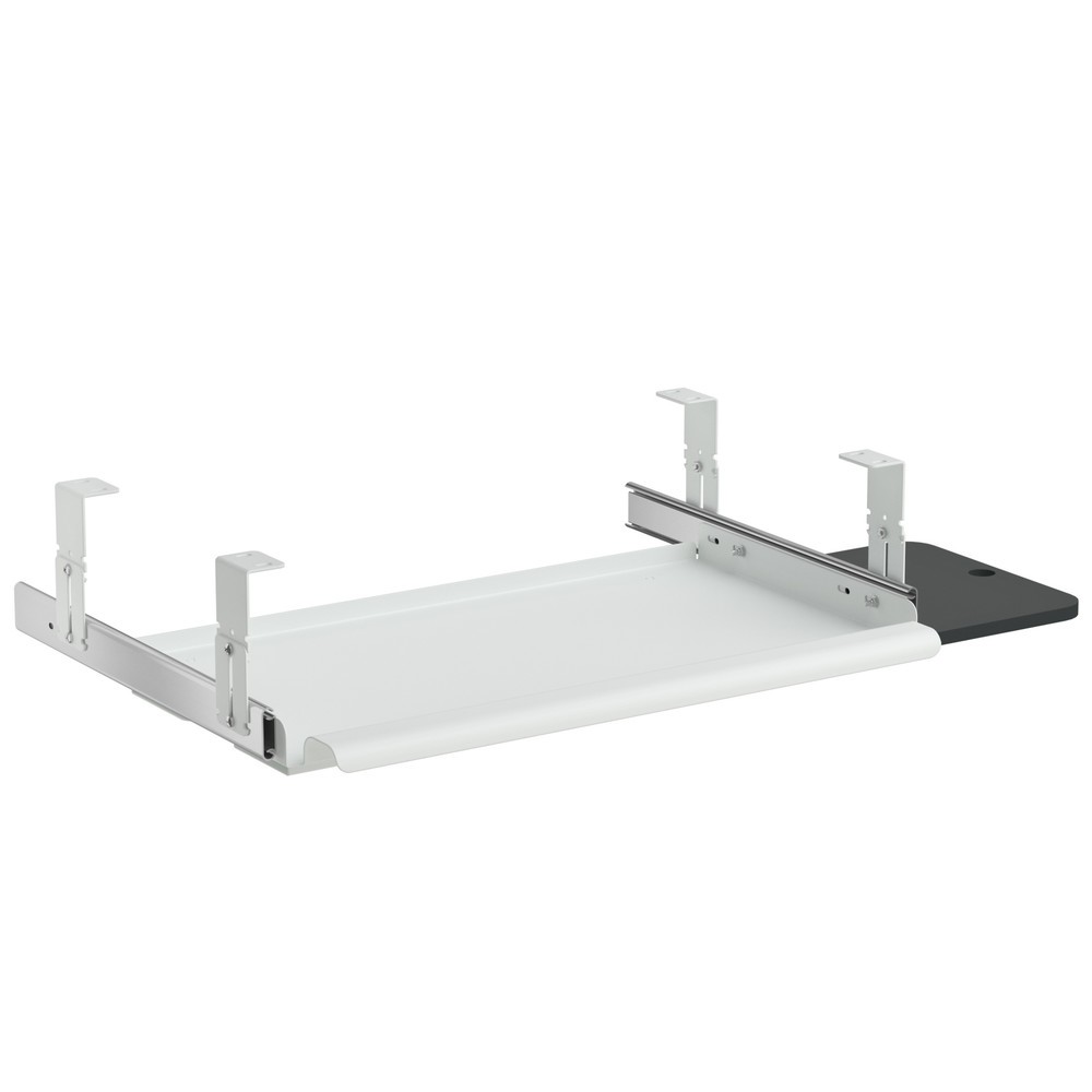 Tiroir à clavier ESD pour table de travail, l x P 500 x 250 mm