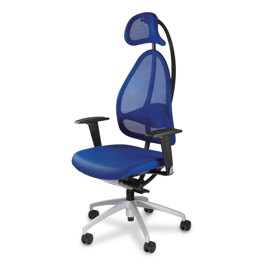 Topstar® Bürodrehstuhl Open Base 10, mit Kopfstütze, ergonomisch, schwarz