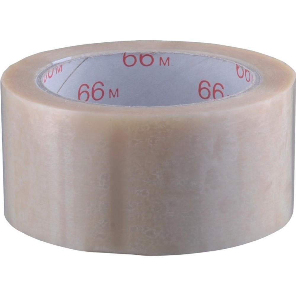 Verpackungsklebeband PVC, Länge 66 m Breite 50 mm, farblos, Rolle