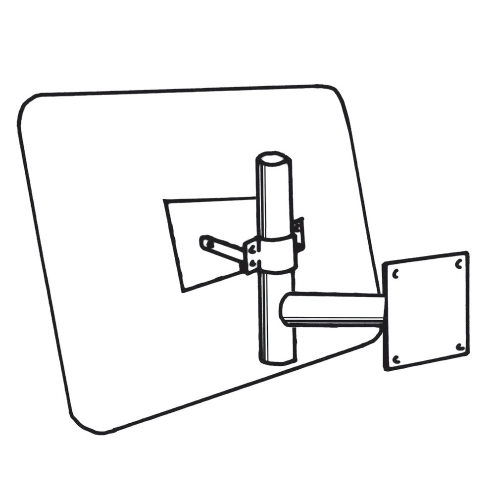 Wandarm für MORAVIA Verkehrsspiegel DIAMOND