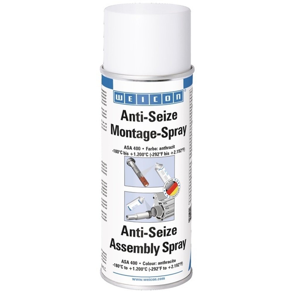 WEICON Montagepaste Anti-Seize 400 ml anthrazit Spraydose