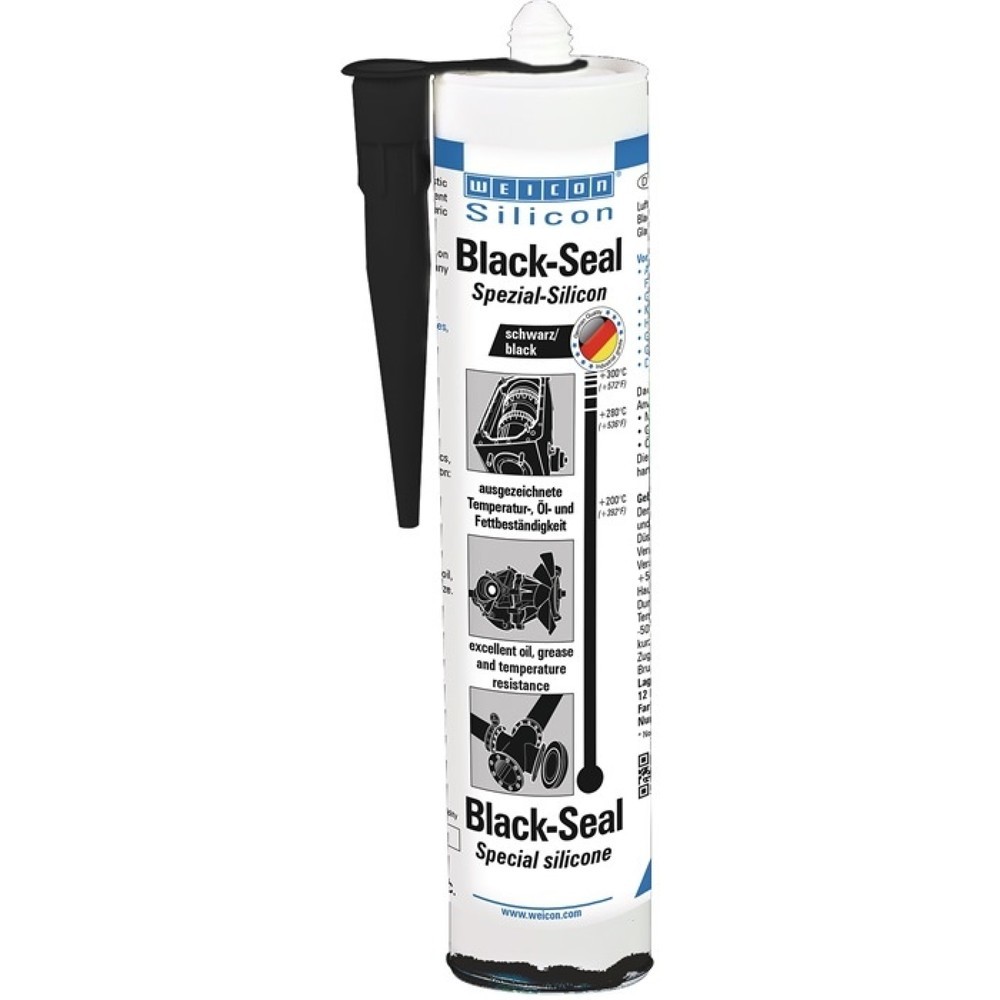 WEICON Spezialsilikon Black-Seal schwarz 85 ml Tube