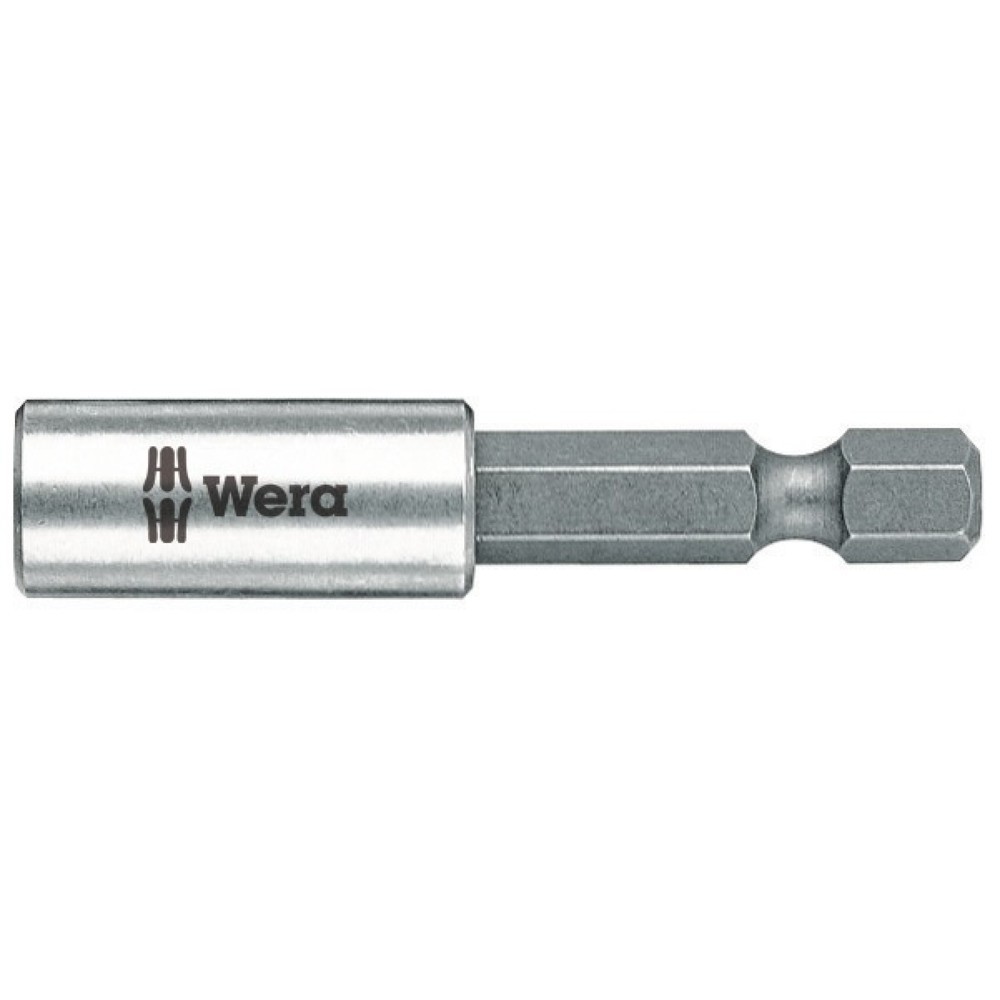 WERA Bithalter 899/4/1 1/4 Zoll F 6,3 1/4 Zoll C 6,3 Magnet,Spreng-Ri L.50mm