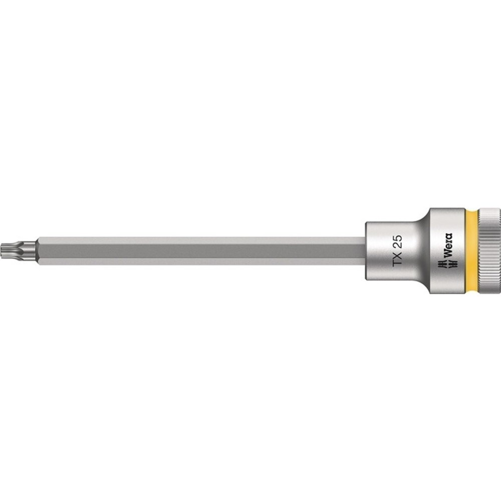 WERA Steckschlüsseleinsatz 8767 C HF TORX®, T25, 1/2 ″, Länge 140 mm