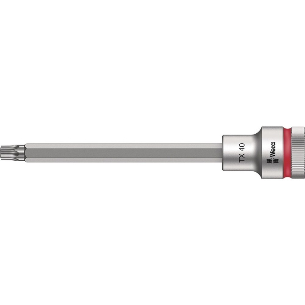 WERA Steckschlüsseleinsatz 8767 C HF TORX®, T40, 1/2 ″, Länge 140 mm