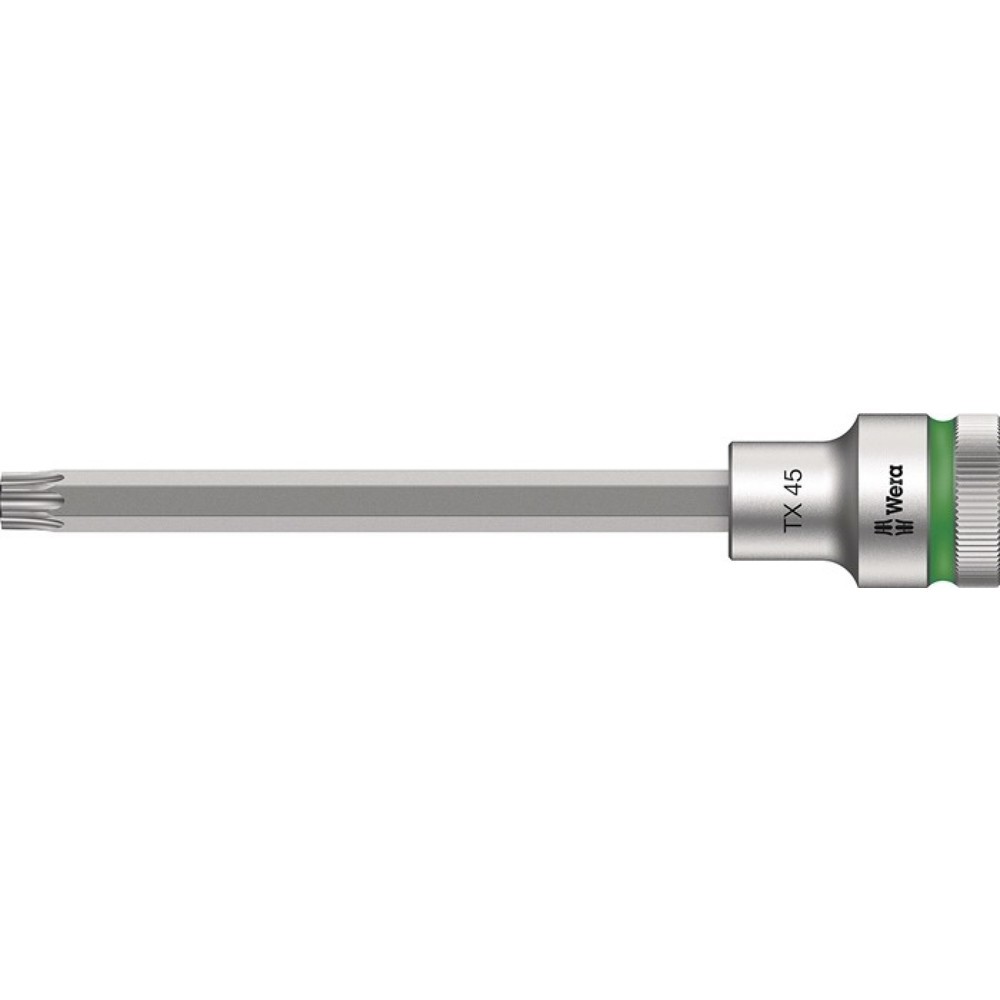 WERA Steckschlüsseleinsatz 8767 C HF TORX®, T45, 1/2 ″, Länge 140 mm