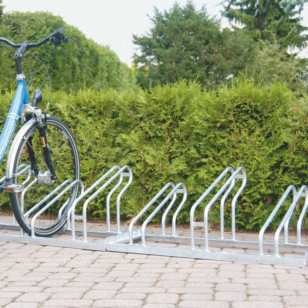 wsm® Bügelparker, 1-seitig, 2 Stellplätze, verzinkt